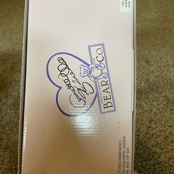 New in Box Annette Funicello Teddy Bear Birdie Blue Angel - Picture 4 of 4